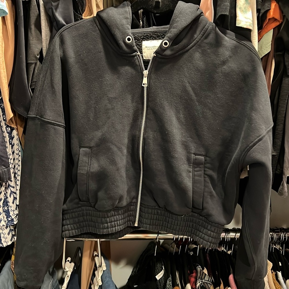 Abercrombie Cropped Hoodie
